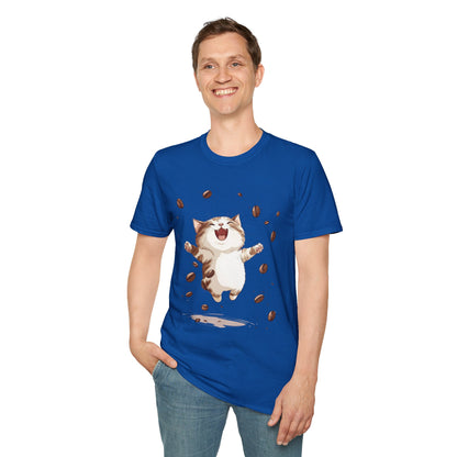 Merry Coffee-Cat T-Shirt