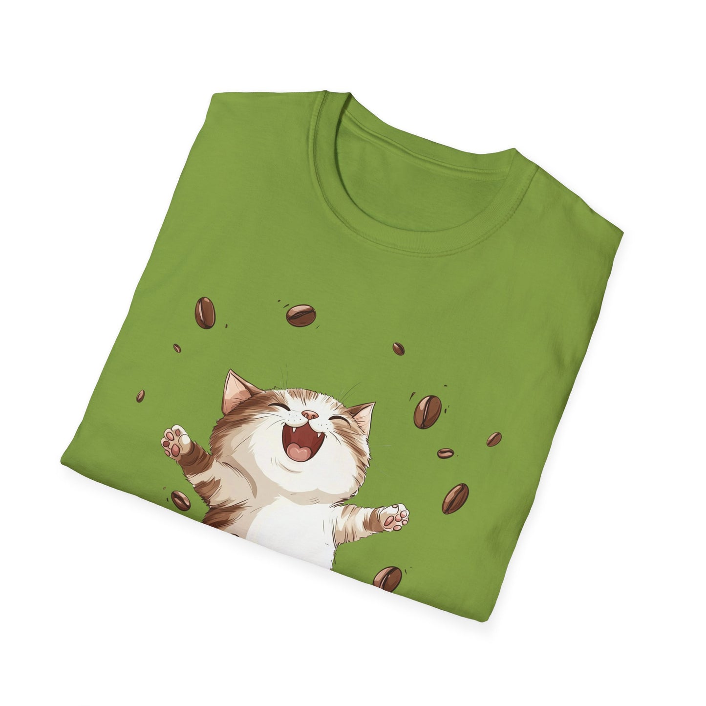 Merry Coffee-Cat T-Shirt