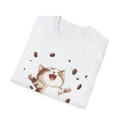 Merry Coffee-Cat T-Shirt