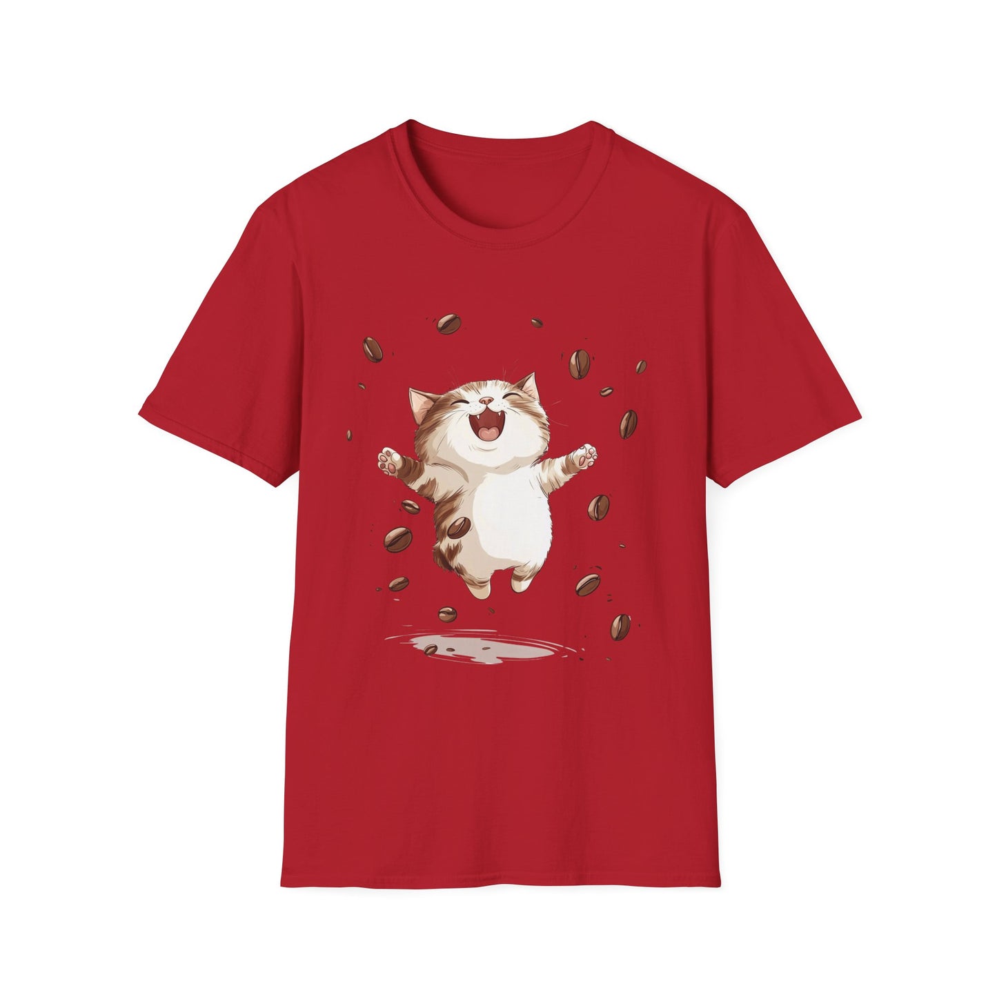 Merry Coffee-Cat T-Shirt