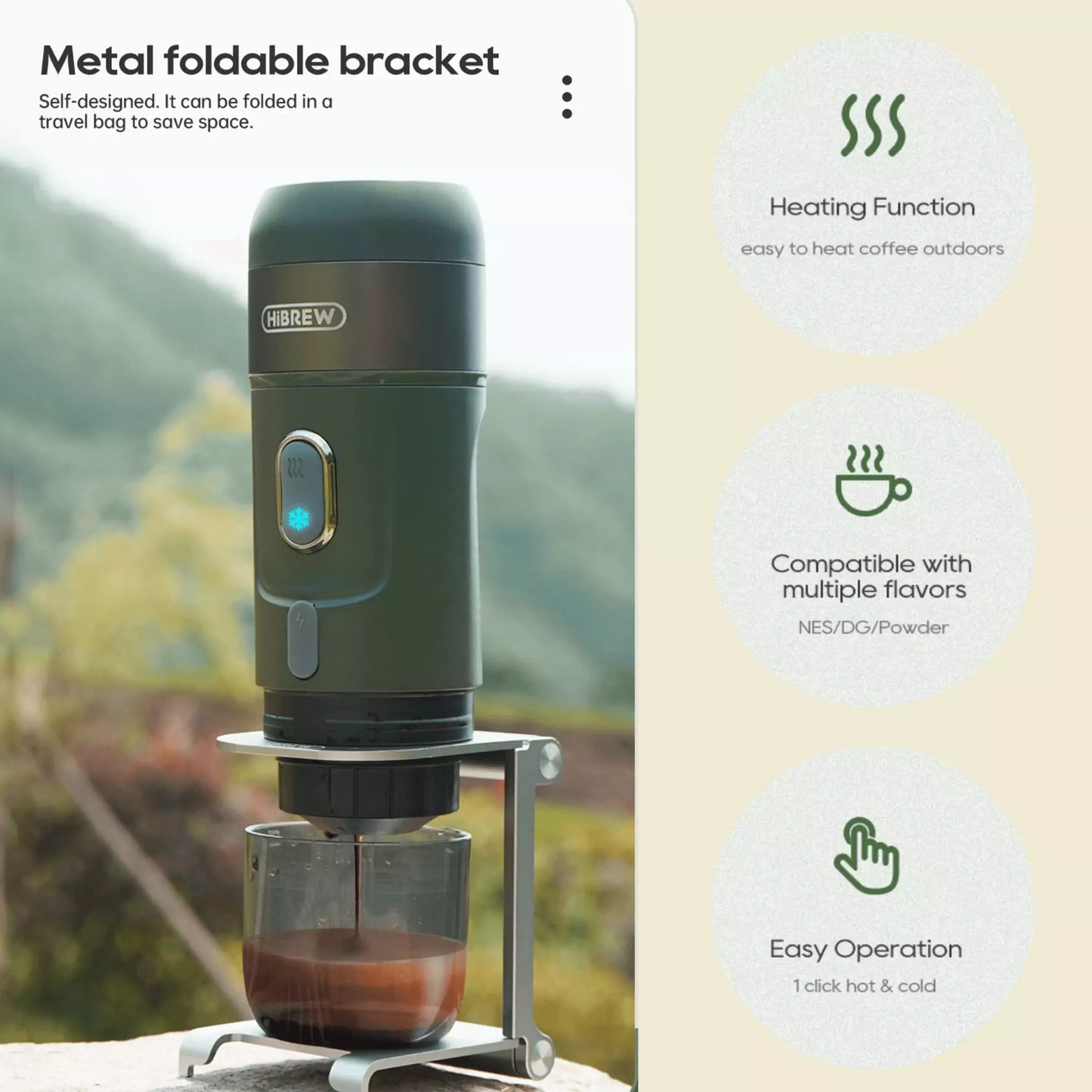 BrewLux Wireless Coffee Portable N4B